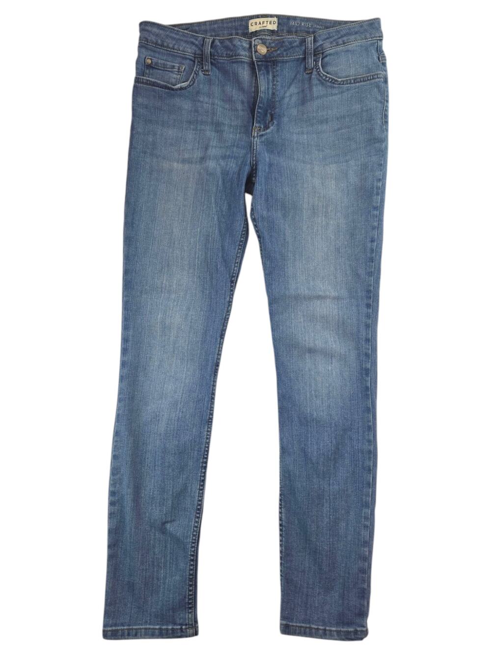 Lee | Mid Rise Skinny Jeans | Size 14 Long
